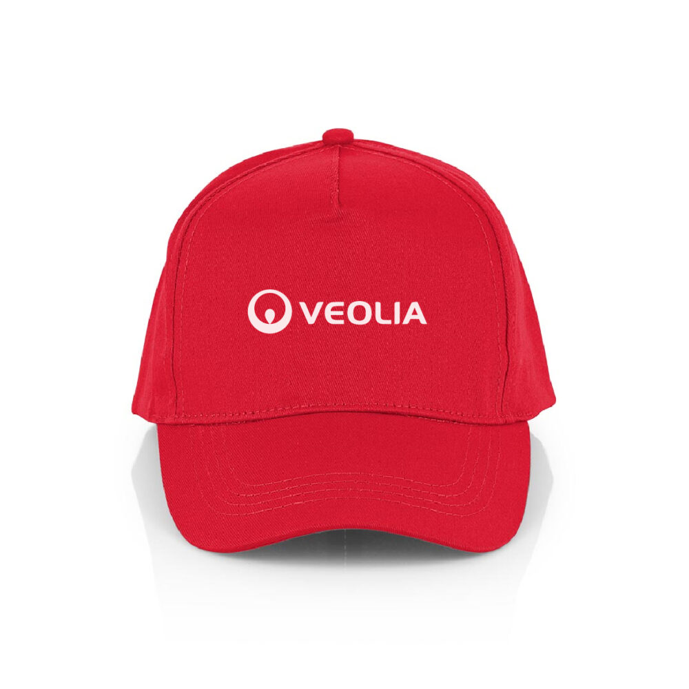 Gorra con logo bordado