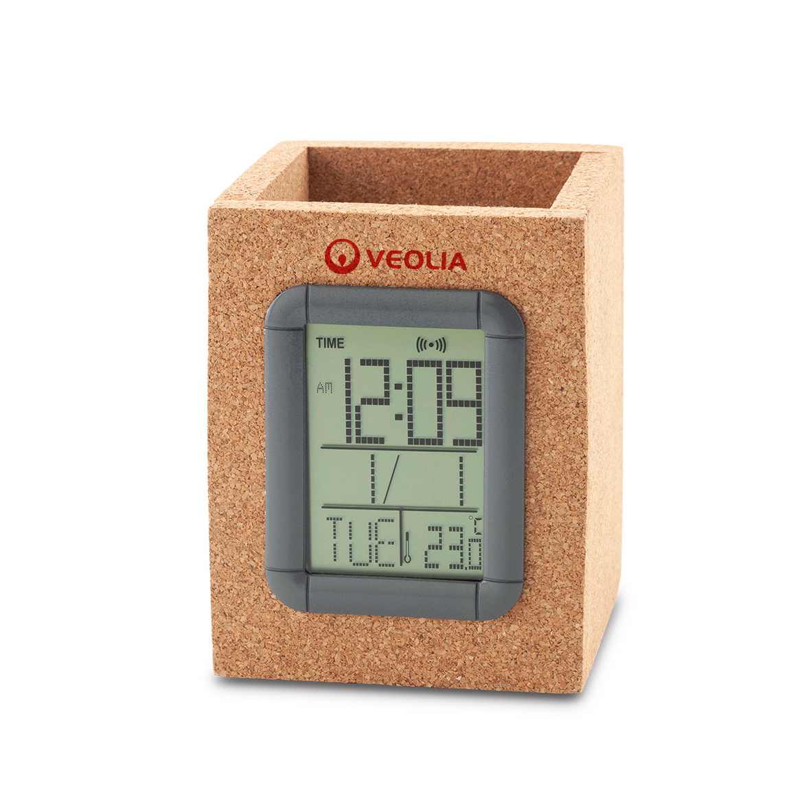 Reloj Portaboligrafos Cork - Imagen 2