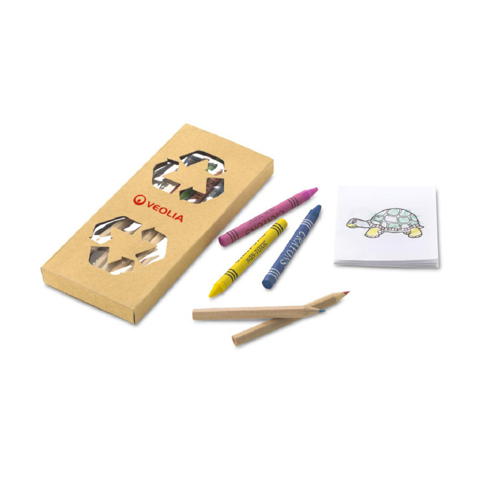 Set Colores y Crayolas Gavino