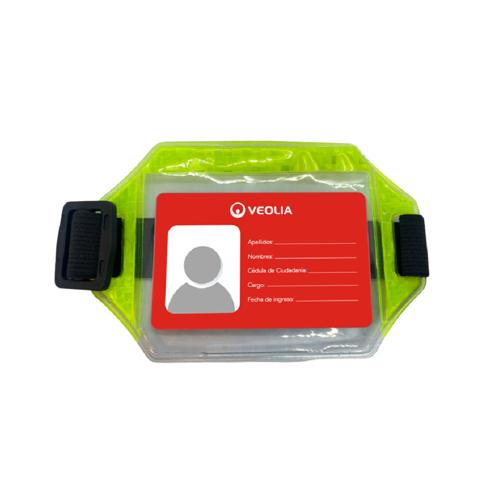 Brazalete Portacarnet Reflectivo